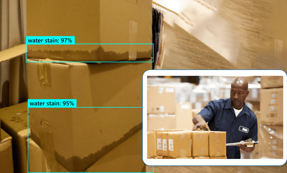AI Object Recognition in Logistics Packaging Damage Detection <p style=
